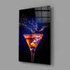 Coctail Glass Wall Art by Insigneart USA