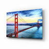 Golden Gate Bridge Glass Wall Art by Insigneart USA