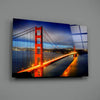 Golden Gate Bridge Glass Wall Art by Insigneart USA