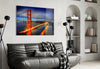 Golden Gate Bridge Glass Wall Art by Insigneart USA