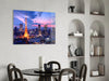 Tokyo Tower Twilight Glass Wall Art by Insigneart USA