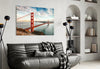 Golden Gate Bridge Glass Wall Art by Insigneart USA