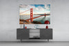 Golden Gate Bridge Glass Wall Art by Insigneart USA