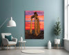 Temple of Apollo Glass Wall Art by Insigneart USA