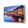 Nyhavn Glass Wall Art by Insigneart USA