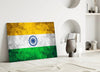 Flag of India Glass Wall Art by Insigneart USA