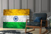 Flag of India Glass Wall Art by Insigneart USA