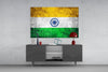 Flag of India Glass Wall Art by Insigneart USA