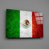 Flag of Mexico Glass Wall Art by Insigneart USA
