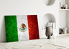 Flag of Mexico Glass Wall Art by Insigneart USA