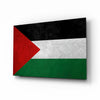 Flag of Palestina Glass Wall Art by Insigneart USA