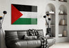 Flag of Palestina Glass Wall Art by Insigneart USA