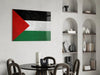 Flag of Palestina Glass Wall Art by Insigneart USA