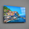 Manarola Glass Wall Art by Insigneart USA