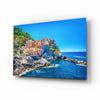 Manarola Glass Wall Art by Insigneart USA