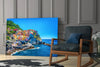 Manarola Glass Wall Art by Insigneart USA