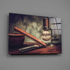 Vintage Shave Glass Wall Art by Insigneart USA