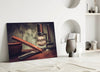 Vintage Shave Glass Wall Art by Insigneart USA
