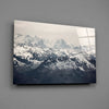 Snowy Mountains Glass Wall Art by Insigneart USA