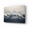 Snowy Mountains Glass Wall Art by Insigneart USA