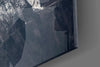 Snowy Mountains Glass Wall Art by Insigneart USA