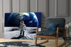 Space Walk Glass Wall Art by Insigneart USA