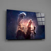 Space Clouds Glass Wall Art by Insigneart USA