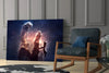 Space Clouds Glass Wall Art by Insigneart USA