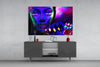 Neon Woman Glass Wall Art by Insigneart USA