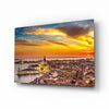 Sunset in Venice Glass Wall Art by Insigneart USA