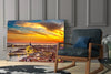 Sunset in Venice Glass Wall Art by Insigneart USA
