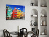 Stockholm House View Glass Wall Art by Insigneart USA