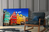 Stockholm House View Glass Wall Art by Insigneart USA