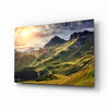 Mountain View Glass Wall Art by Insigneart USA