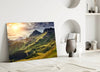 Mountain View Glass Wall Art by Insigneart USA