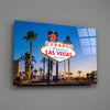 Vegas Glass Wall Art by Insigneart USA