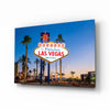 Vegas Glass Wall Art by Insigneart USA