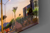 Vegas Glass Wall Art by Insigneart USA