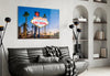 Vegas Glass Wall Art by Insigneart USA
