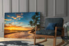 Beach Cruise Glass Wall Art by Insigneart USA