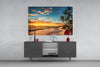 Beach Cruise Glass Wall Art by Insigneart USA
