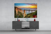Bixby Creek Bridge Glass Wall Art by Insigneart USA