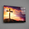 Cross Glass Wall Art by Insigneart USA