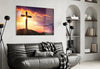 Cross Glass Wall Art by Insigneart USA