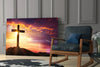 Cross Glass Wall Art by Insigneart USA