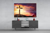 Cross Glass Wall Art by Insigneart USA