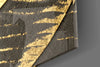 Golden Leaf Glass Wall Art by Insigneart USA
