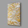 Golden Waves Glass Wall Art by Insigneart USA