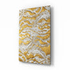 Golden Waves Glass Wall Art by Insigneart USA