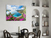 Nice France Glass Wall Art by Insigneart USA
